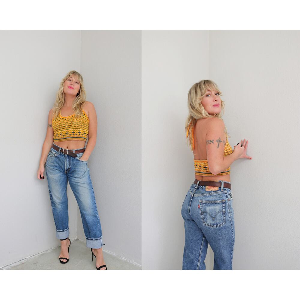 2000's Vintage Levi's 505 Faded Straight Leg Jeans Women's XS SM Waist 30" 31"